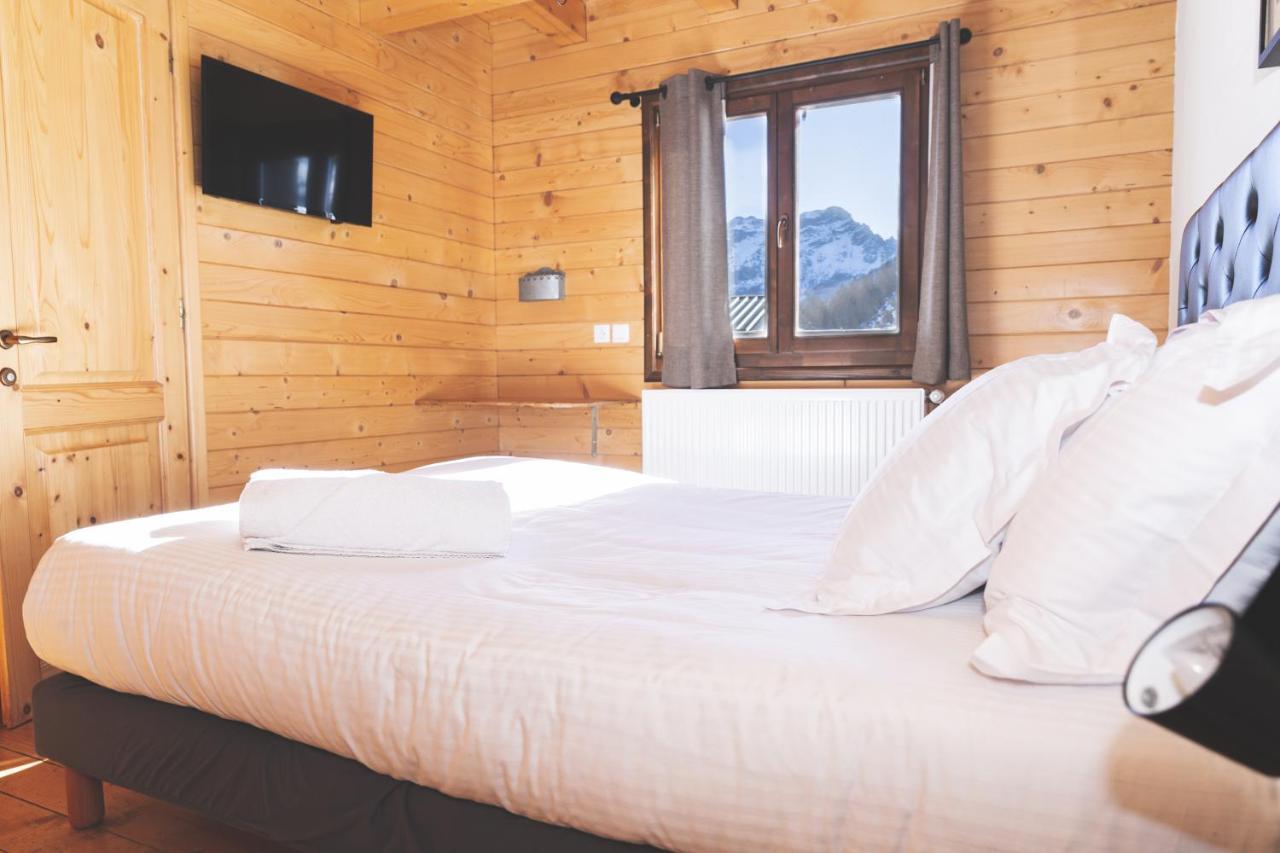 Le Loup Blanc Hotel Pra Loup Exterior foto