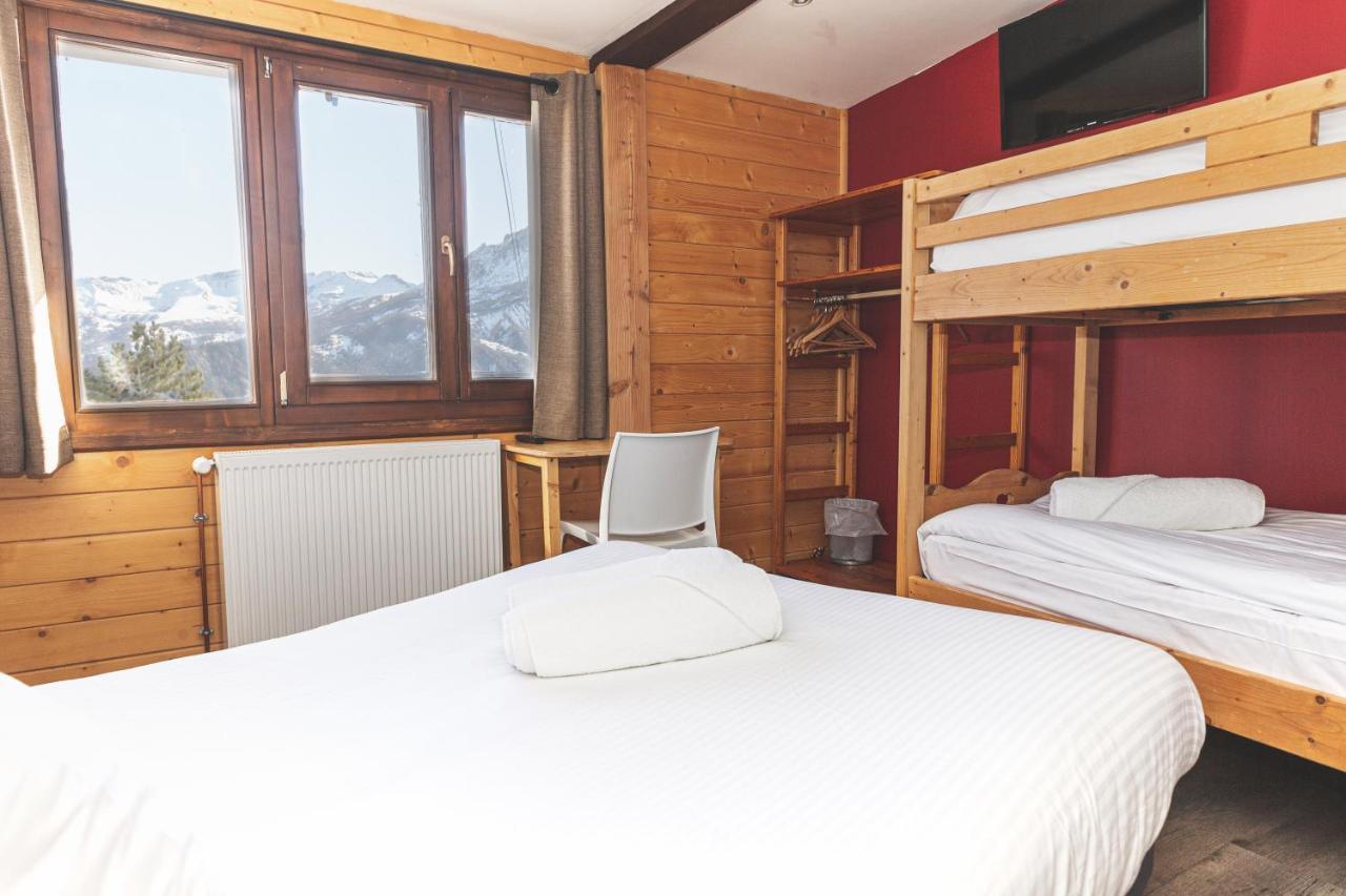 Le Loup Blanc Hotel Pra Loup Exterior foto