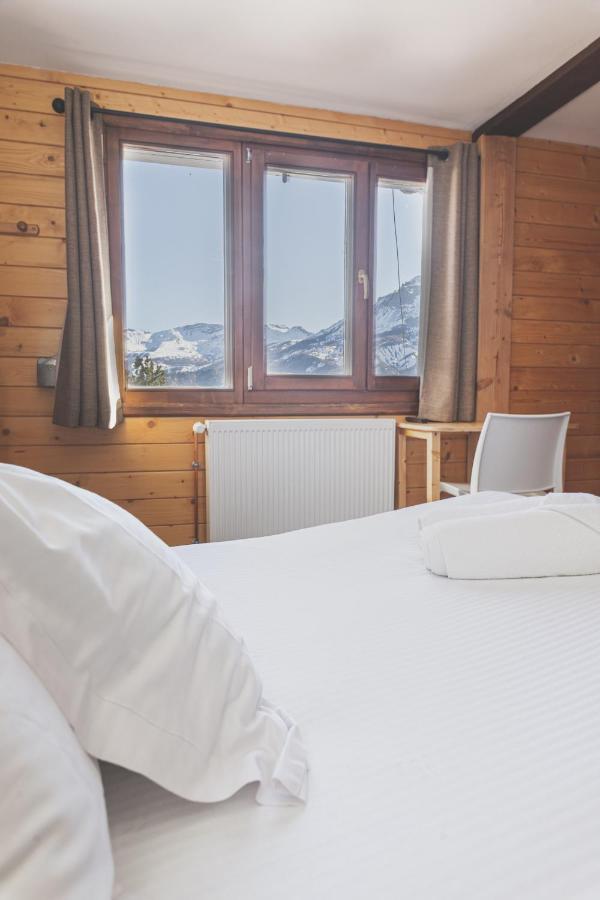 Le Loup Blanc Hotel Pra Loup Exterior foto